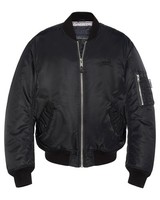 Schott NYC Herren Jacke Macampsrs-Noir, Schwarz, GrößE M, ÜBergangsjacke