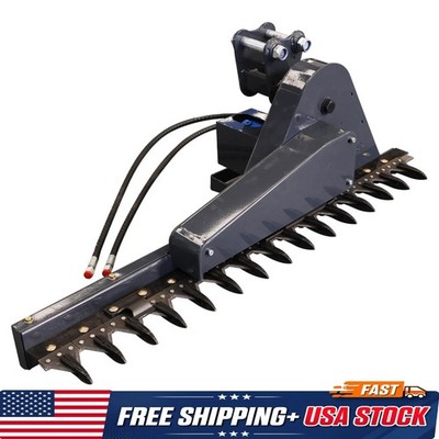 0.8T-1.5Ton Mini Excavator Hydraulic Grass Brush Cutter Hedge Trimmer Attachment