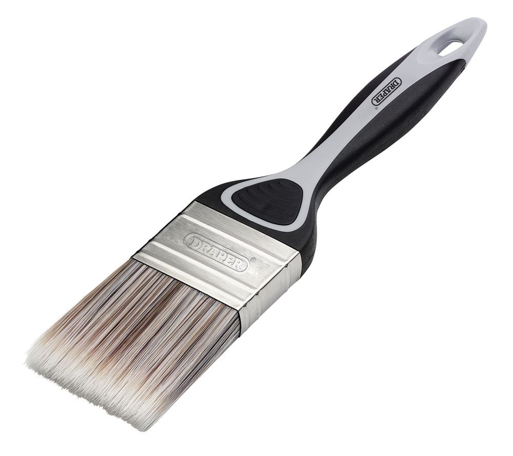 Draper Soft Grip Flat Paint Brush - Image 6