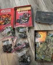 Huge Vintage Dungeons Dragons Pewter Figures D D Lot Wizards Of The Coast