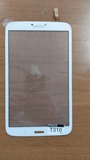 TOUCH SCREEN VETRO PER SAMSUNG GALAXY TAB 3 SM - T310 8" BIANCO NO DISPLAY