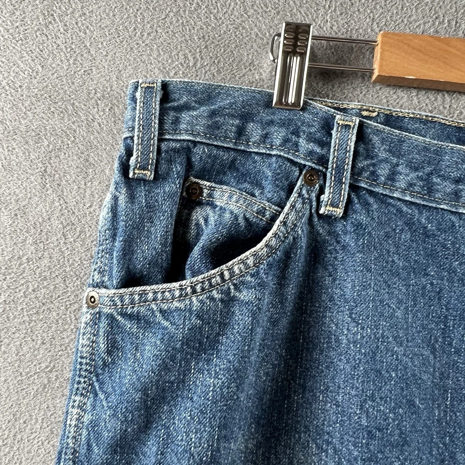 Vintage Dickies Jeans Mens 42x30 Blue Carpenter Denim Y2K Painter Baggy Grunge - Image 2 of 4