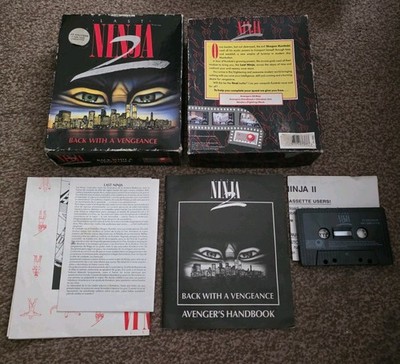 LETZTES NINJA 2 - ZX SPECTRUM SPIEL getestet sehr guter Zustand 