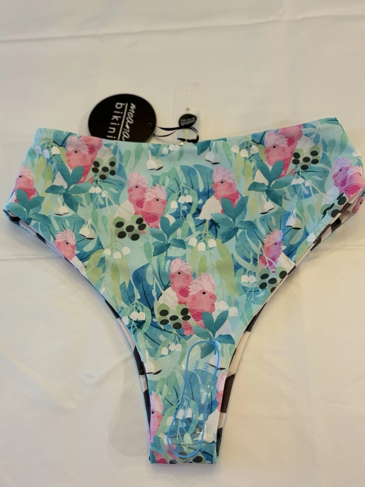 Moana Bikini Thong Bikini Bottom, Reversible Size Medium NWT - Image 3 of 4