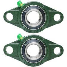 1" UCFL205-16 Pillow Block Bearing, Flange Mount, Self Aligning, 2-Bolt