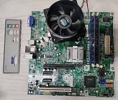 HP 608883-002 MotherBoard Socket 775 W/ E6700 3.2GHz CPU & 4GB RAM Fully Tested