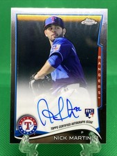 2014 Topps Chrome - Rookie Autographs Nick Martinez #NM (AU, RC)