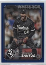 2024 Topps Series 1 Retail Royal Blue Gregory Santos #276 2x9
