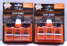 Tinks Scent Dispersal Scent Bombs Lure Scent Reflective Strip Lot of 2