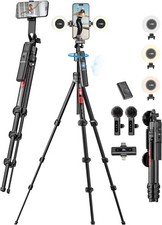 Vlogging Kit w/Remote,YouTube Starter Kit,Auto Face Tracking Tripod