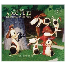Legacy Publishing Group,  Dogs Life by Ned Young 2026 Wall Calendar, 13.38'' X 1