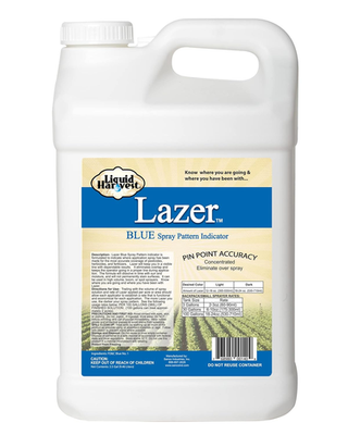 #ad #ad Liquid Harvest Lazer Blue Concentrated Spray Pattern Indicator 2.5 Gallon Per $141.67