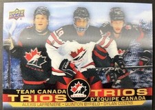 2021-22 Upper Deck Tim Hortons Team Canada Trios Lafreniere / Byfield / Cozens