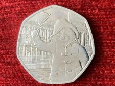 2018 50p coin Paddington Bear at Buckingham Palace. Fifty Pence. Free Post