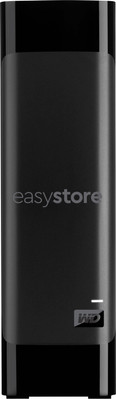 WD - easystore 20TB External USB 3.0 Hard Drive - Black