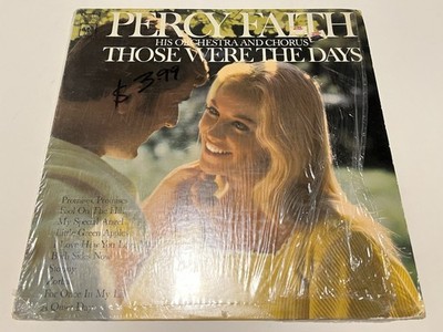 Percy Faith   Those Were the Days LP Columbia CS8792 Stereo Shrink VG+ EX Vinyl