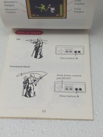 The Immortal Instruction Manual Only Nintendo NES Clean And Crisp