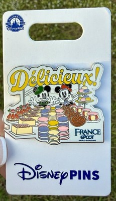 Disney Parks Epcot World Showcase Collection Pin France Mickey Minnie Mouse