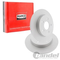 2X Mapco Bremsscheiben 265Mm Voll Hinten Passend FüR Ford C-MAX Focus | 25815C