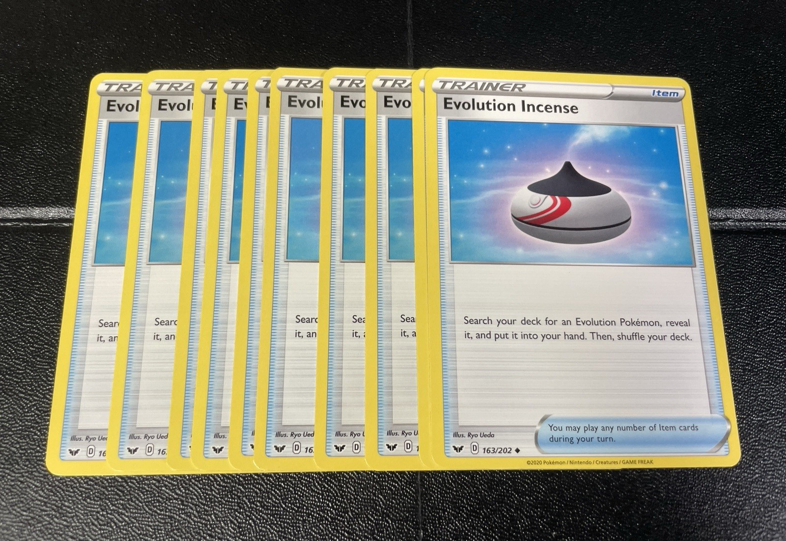 Pokemon TCG Evolution Incense 163/202 Trainer Sword & Shield Non-Holo 10
