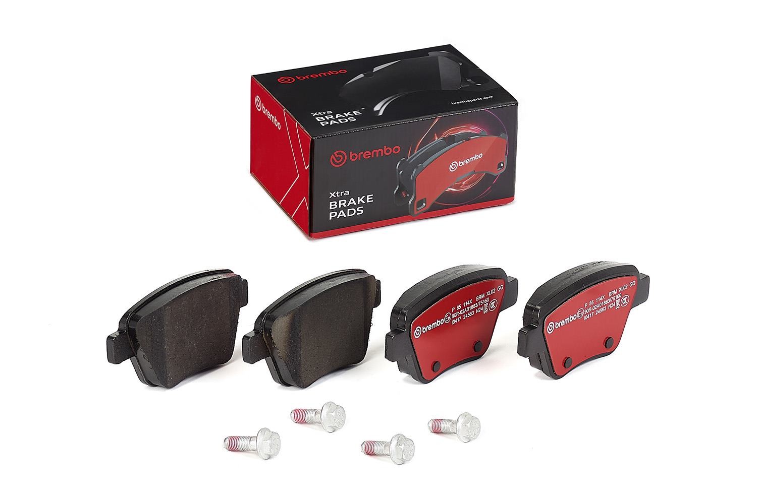 P 85 114X Disc Brake Brake Pad Set Rear Fits Audi A1 Sportback A3 Seat By Brembo - Image 38