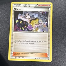 Pokemon Card Black Star Promo - 2016 Karen XY177