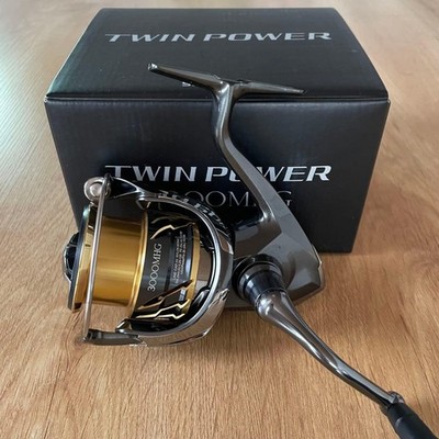 Shimano 20 Twin Power 3000MHG Spinning Reel Overhauled Japan Used