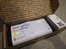 Steam Deck 256GB LCD Handheld Console Black FULLY COMPLETE with DOCK