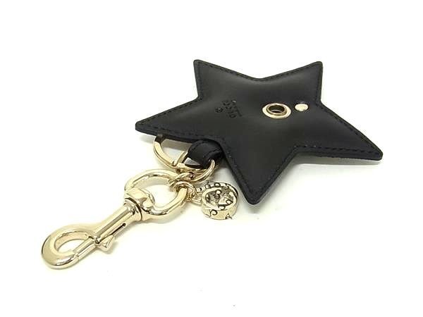 Authentic GUCCI GG Pattern PVC Star Keychain Keyr… - image 8