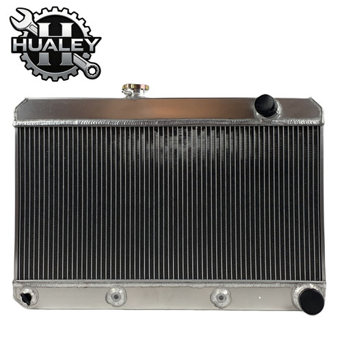 2-ROW Aluminum Radiator CC6163 For 1961-1963 Pontiac Tempest AT MT 1961 1962 63