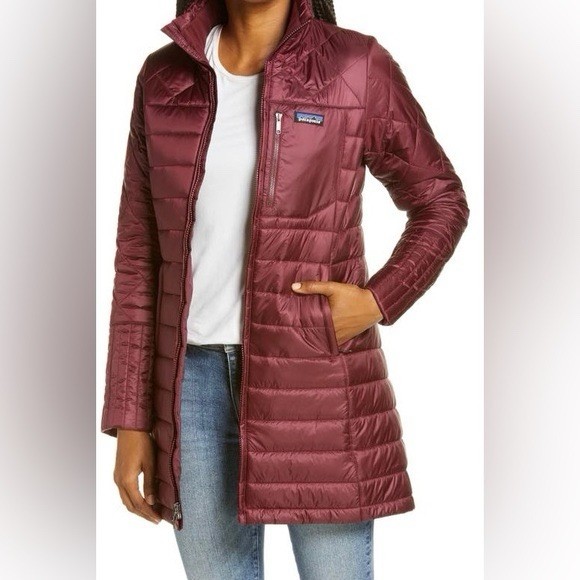 New Women’s Small Patagonia Radalie Parka, Insulated Mid-Thigh Length Jacket