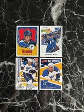 (4) Ryan Reaves 2010-11 OPC / OPC Retro / Pinnacle / UD Victory Rookie Card. rookie card picture