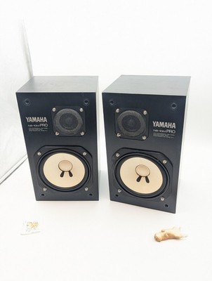 Yamaha NS-10M PRO Lautsprecher Paar Set System Studiomonitore schwarz