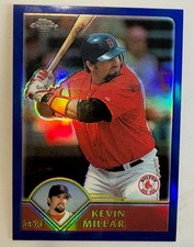 2003 Topps Chrome Blue Refractor #300 Kevin Millar /699