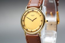 Vintage 1986 Near MINT SEIKO LASSALE 5A50-0090 Gold Roman Ladies Watch JAPAN