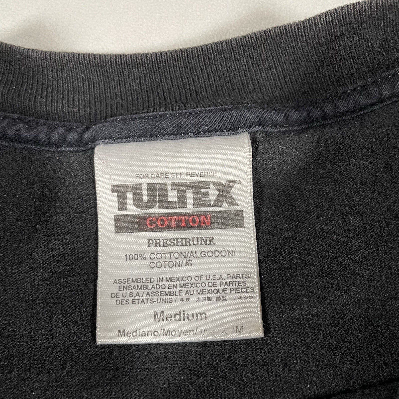 Vtg 90s Bruce Lee T Shirt M Tultex The Dragon Graphic Faded Black 1997 Logo thumbnail 3