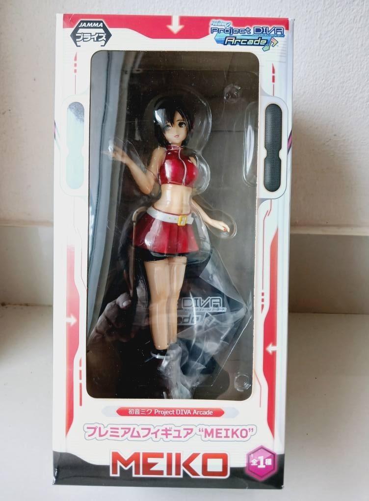 Figura Modelo Vocaloid Meiko Hatsune Miku Project Diva Arcade SEGA