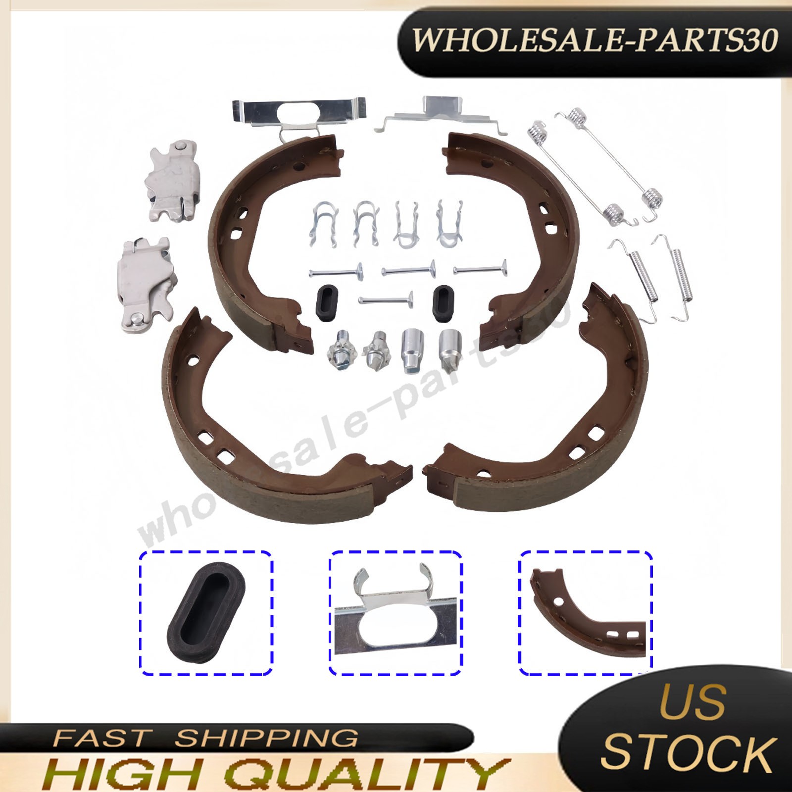 Maserati Ghibli 2014-2016 Parking brake shoe
