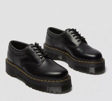 Doc Dr. Martens Women's Size 7 Vintage Leather Boots Chunky Platform 8A88