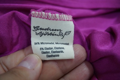 Gudrun Sjoden XL dress micromodal stretch sleeveless pink - Picture 5 of 5