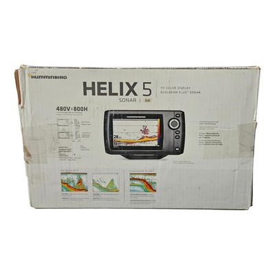 (READ) Unused Hummibird Helix 5 Series Sonar G2 5'' Fishfinder - Black (410190-1)