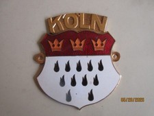 Vintage German Enamel Motor Car Badge Emblem Or Insignia Made In Germany