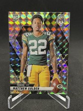 2025 Mosaic Football Matthew Golden SILVER MOSAIC ROOKIE #285 Green Bay Packers