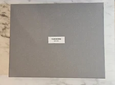 Authentic Thom Browne Box | Steel Gray – 14" x 11.3" x 3" – Excellent Condition