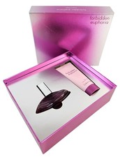 Calvin Klein Forbidden Euphoria Fragrance Set 30ml Spray 100ml Body Cream 550g