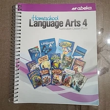 Abeka Language Arts 4 Curriculum Lesson Plans