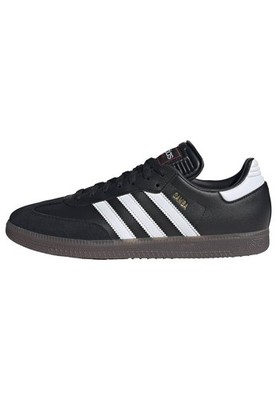 Adidas Men's Saba Indoor, Black/White/Vivid Red, 7