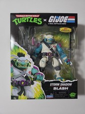 Playmates TMNT G.I. Joe Storm Shadow x Slash Action Figure ninja turtles