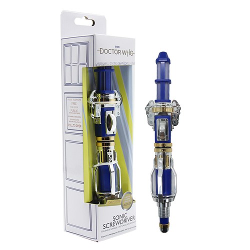 Doctor Who The 10th 12th 13th 14th Sonic Schraubendreher mit Lichtgeräuschen Sammler - Bild 29 von 38
