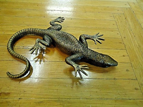 BRONZE LIZARD / KOMODO DRAGON / BRONZE LIZARD - Picture 5 of 8